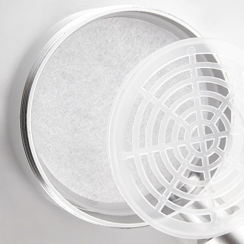 Metal Handheld Showerhead Modern Solid Color Round Showerheads
