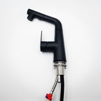 Contemporary Vessel Faucet Pull-Out Faucet with Single Lever Handle