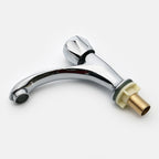 Contemporary Centerset Faucet Knob Handle Low Arc Solid Brass Faucet