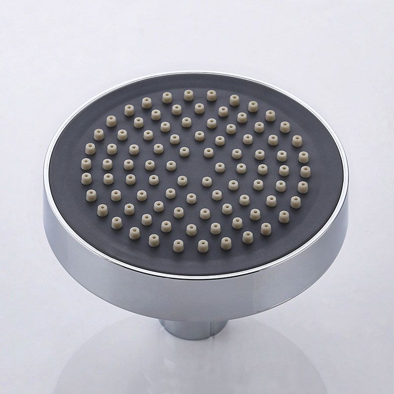Round Small Upper Shower Head Wall Mount Adjustable Shower Head