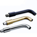 Wall-mounted Metallic Bathtub Faucet Low Arc Pipe Bathtub Tap