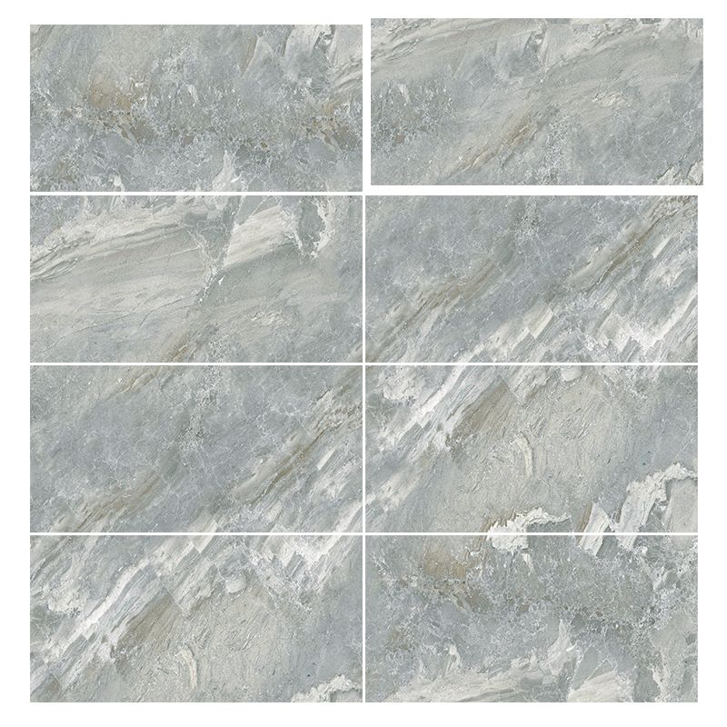 Modern Peel and Stick Splash Guard PVC Rectangular Wallpaper for the Shower