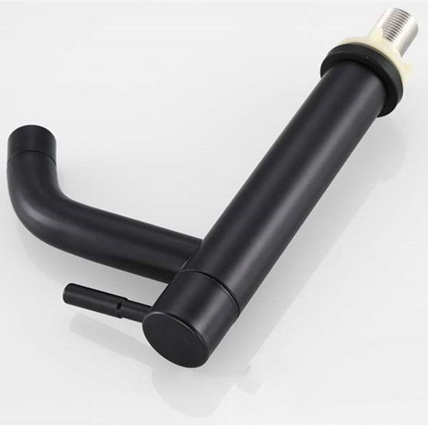Industrial vessel fitting stainless steel lever handle sink faucet