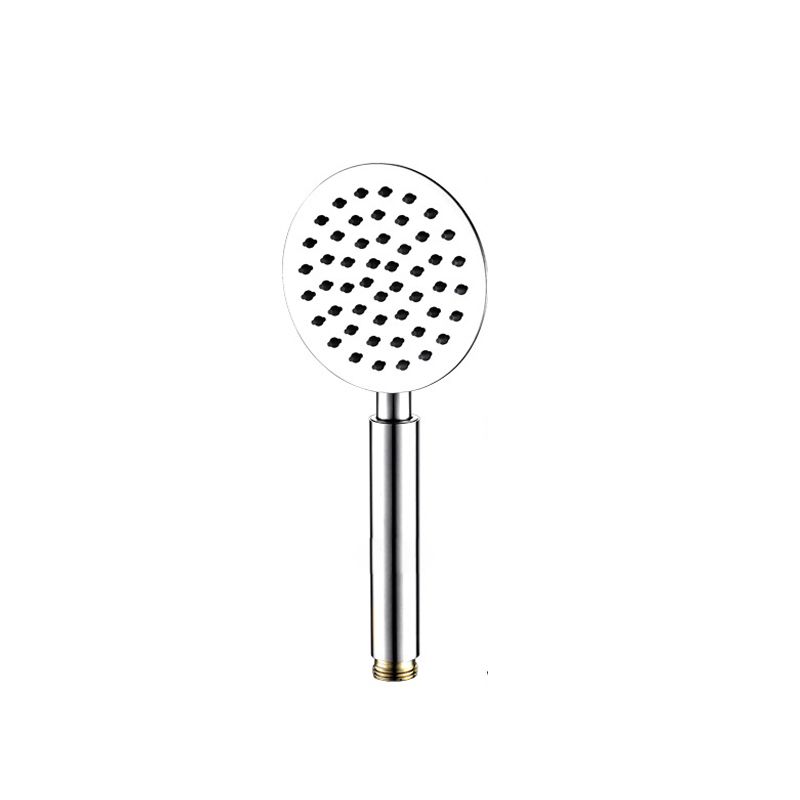 Round Shower Head Stainless Steel 3 Sprays Wall Mounted Hand Shower