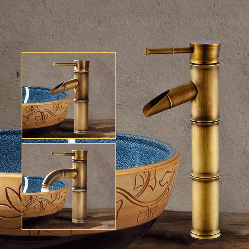 Country House Style Basin Mixer Single Hole Bathroom Fitting