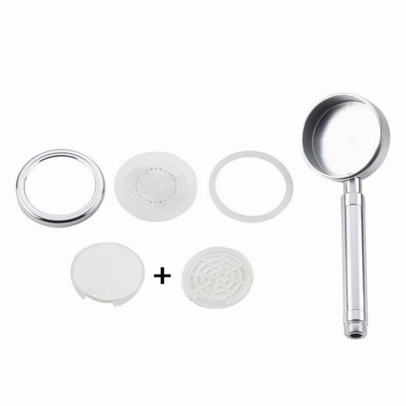 Stainless Steel Shower Head Modern Style Round Shape Shower Head