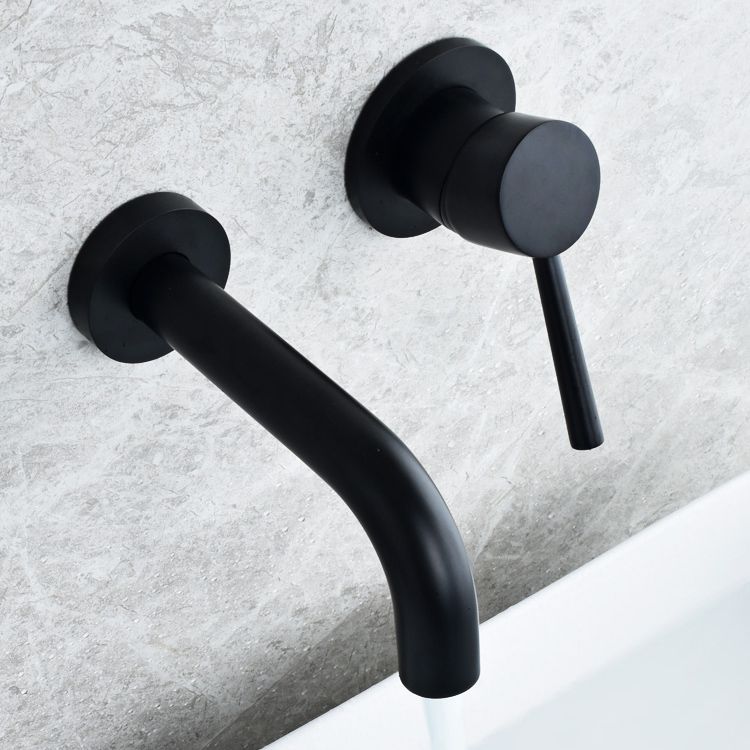 Wall-mounted Bronze Bathtub Filler Double Handles Bathtub Spout Bathtub Faucet Trim