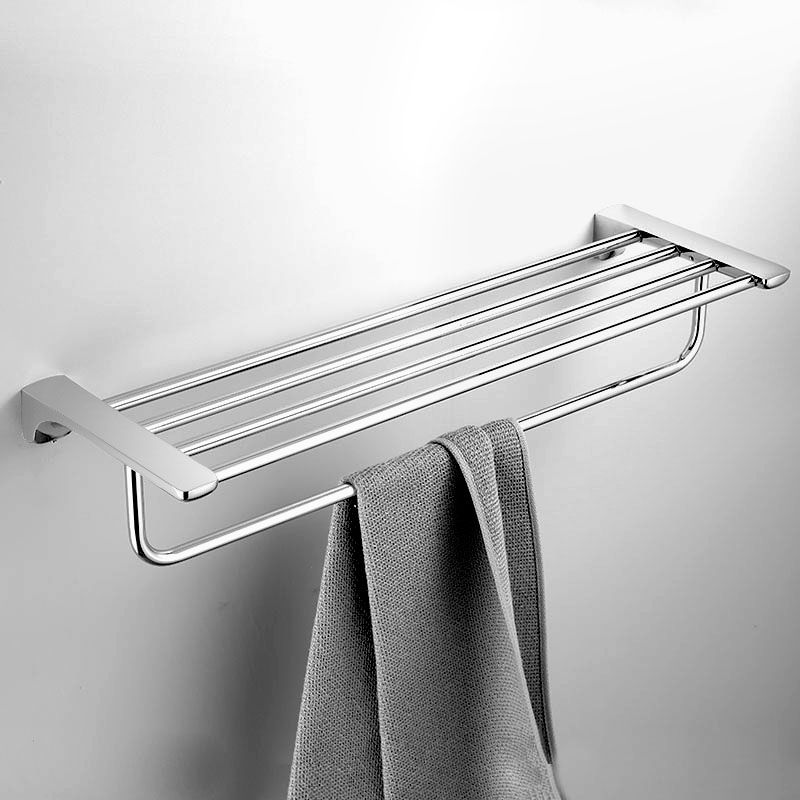 Silver Bathroom Accessories Hardware Set Modern Bathroom Accessories Kit