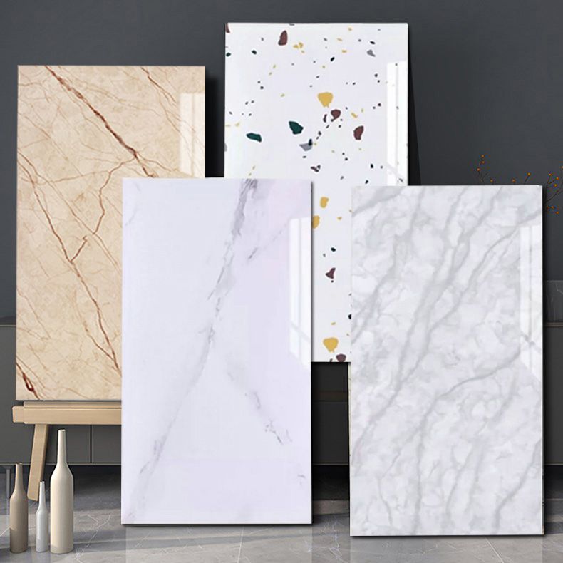 Single Plate Wallpaper Contemporary Plastic Wallpaper with Waterproof