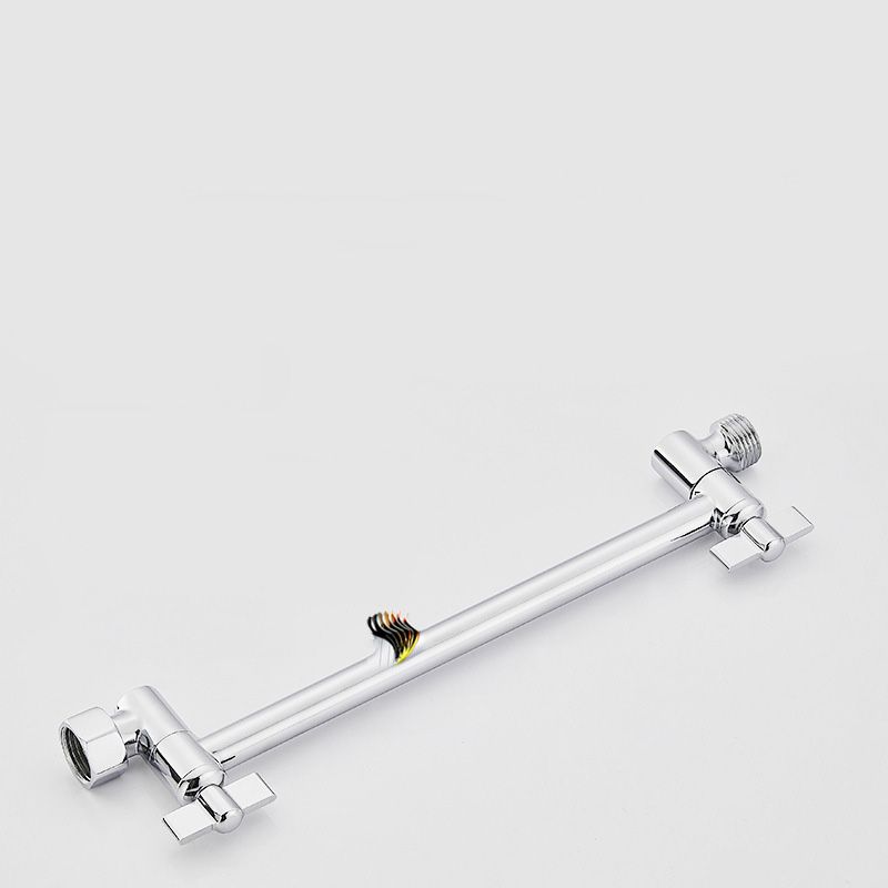 Wall Mounted Adjustable Shower Head Modern Square Metal Shower Head