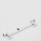 Wall Mounted Adjustable Shower Head Modern Square Metal Shower Head