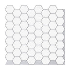 Peel and Stick Wall Tile Water Repellent Rectangle PVC Peel & Stick Subway Tile