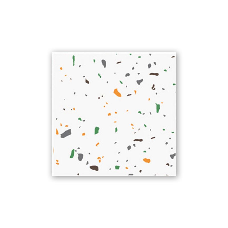 Modern PVC Peel and Stick Tile Floor Marble Look Mold Resistant Vinyl Tiles