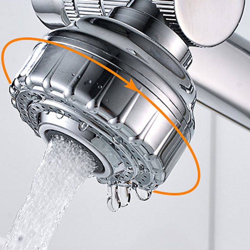Glam Style Faucet Single Handle Basin Mixer with Waterfall Spout