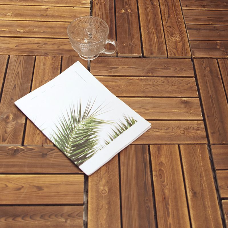 Traditional Wood Parquet Click-Lock Non-Slip Wood Flooring