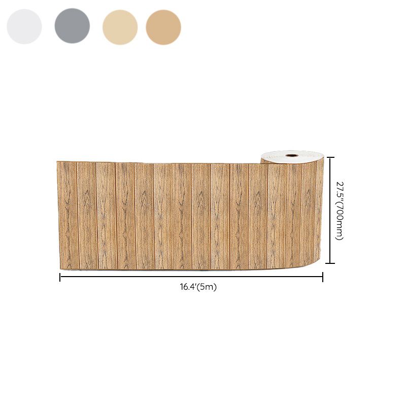 Modern Pearl Wall Trim Wood Grain Wall Access Panel Self-Adhesive Wall Tiles