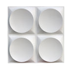 Modern Style PVC Wall Panel Living Room Peel and Stick Wall Covering 3D Wall Covering