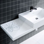 Modern Peel-and-Stick Tiles Single Tile Peel-and-Stick Backing