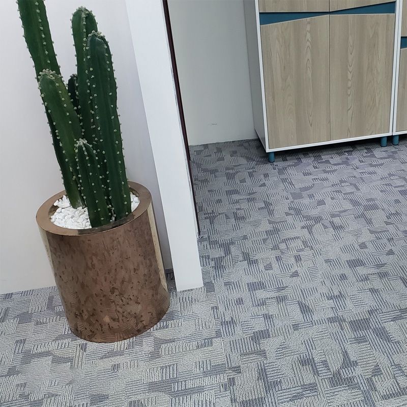 Fireproof Square PVC Flooring Peel and Stick Waterproof PVC Flooring