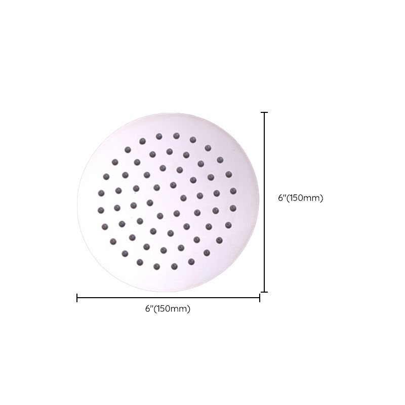 Metal Fixed Shower Head Modern Bathroom Ceiling Mount Shower Head