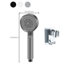 Contemporary shower head combination hand shower plastic wall-mounted round shower combination