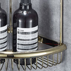 Traditional Brass Bathroom Accessory Set Bathroom Shelf Bathroom Accessory Set