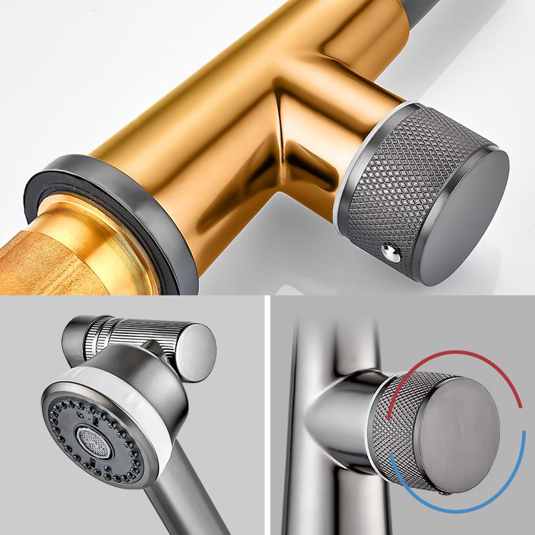 Knob Handle Widely Used Bathroom Faucet Industrial Sink Faucet