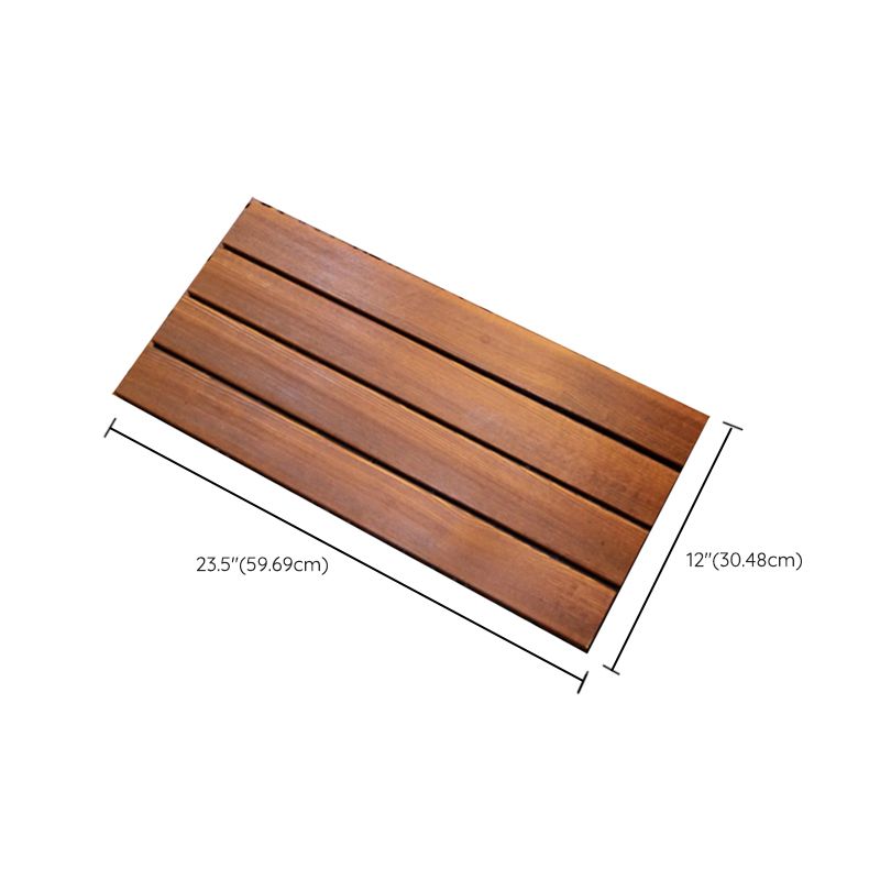 Tradition Waterproof Floor Tile Smooth Click Lock Pine Wood for the Living Room