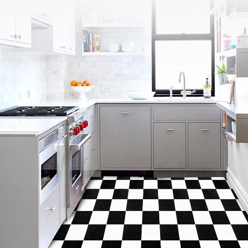 Floor covering Indoor Vinyl Ceramic Geometric Pattern Peel and Stick Flooring Vinyl