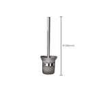 Modern Polished Chrome Bathroom Accessory Set made of Stainless Steel
