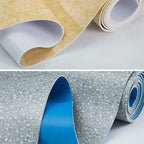Vinyl flooring fireproof waterproof self-adhesive peel and stick