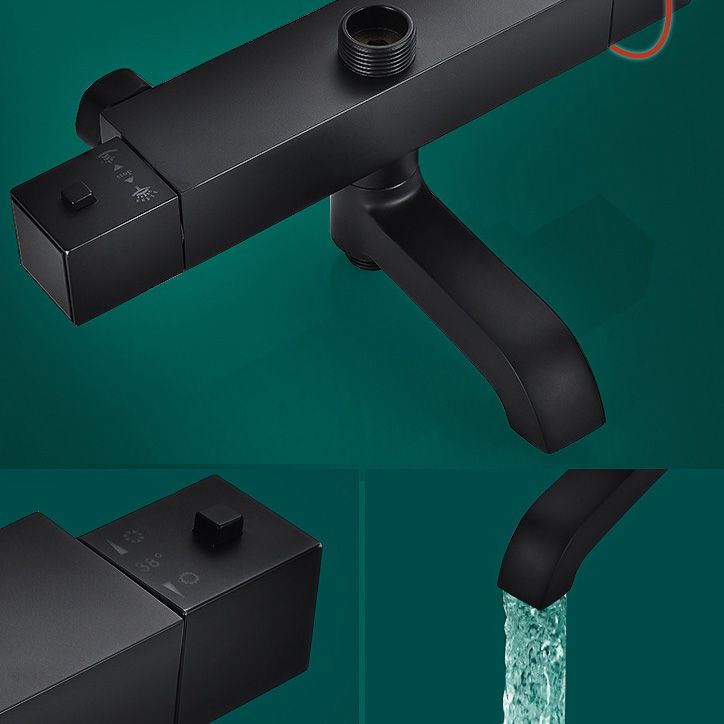 Adjustable Spray Sample Shower Combination Metal Shower Fitting Arm Shower Head with Slip Bar