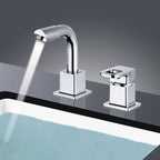 Chrome Bath Faucet Trim with Lever Handle Deck Mounted Bathtub Faucet