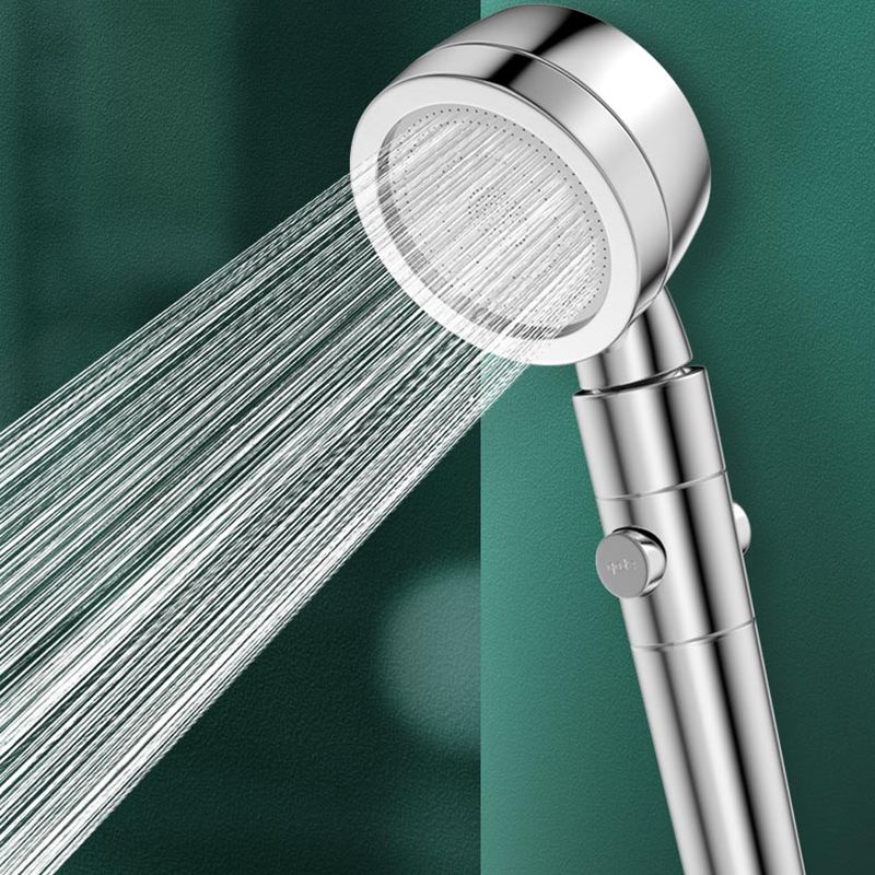 Modern Showerhead Combination Double Showerhead Polished Stainless Steel Wall Mounted Showerhead