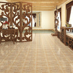 Peel-and-Stick PVC Floor Tiles with Diamond Look, 30.5 × 30.5 cm