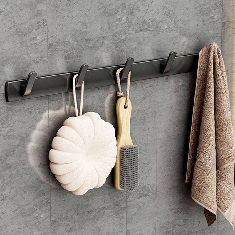 Matte Gray Bathroom Hardware Set Modern Bathroom Accessories Set