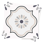 Square Indoor Vinyl Flooring Self-adhesive Flower Pattern Waterproof Vinyl Flooring