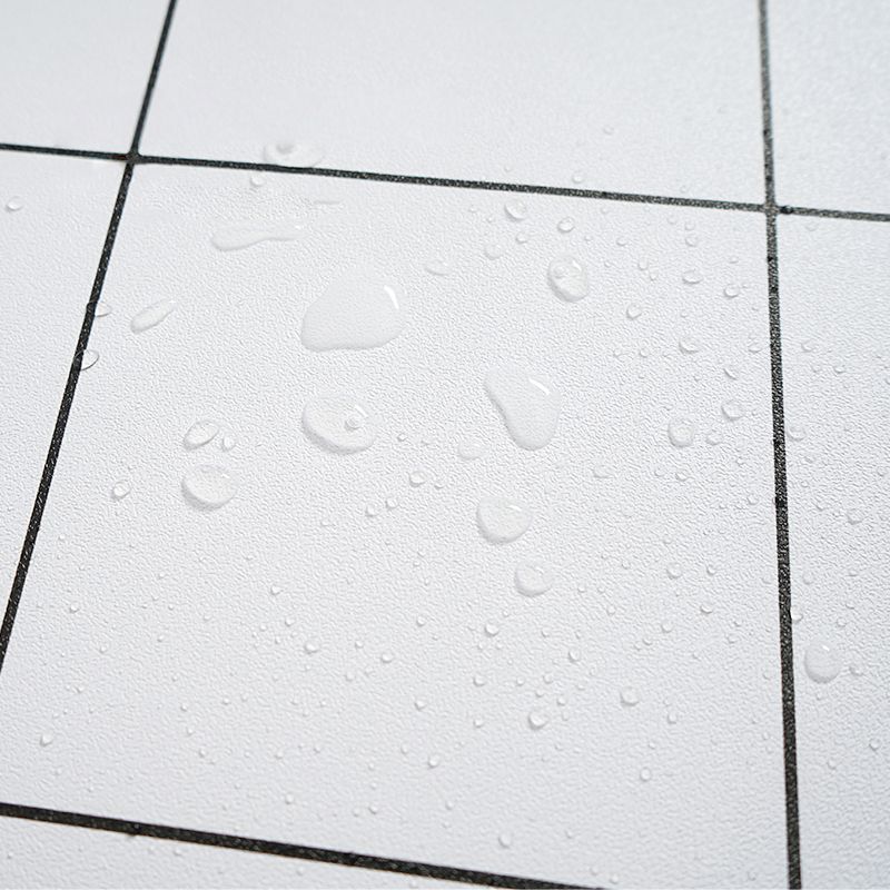 Square Grid Mosaic Tiles waterproof Peel-and-Stick Tile for backsplash