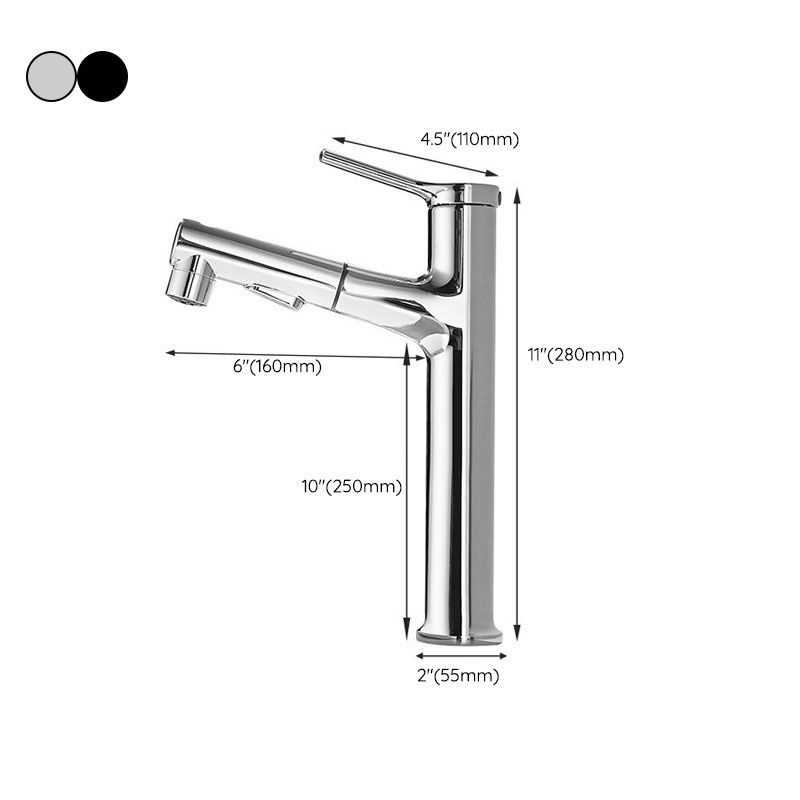 Modern Basin Faucet Pure Color Lavabo Faucet for the Bathroom