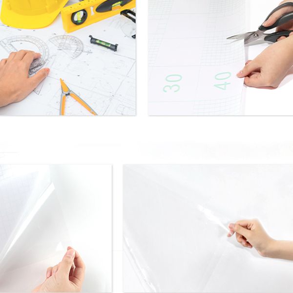 Wallpaper Wall Protective Film Waterproof Moisture Resistant Oil Resistant Kitchen and Bathroom