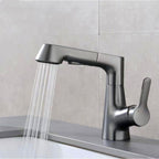 Industrial Style Wide Water Taps Lever Handles Taps for Bathroom