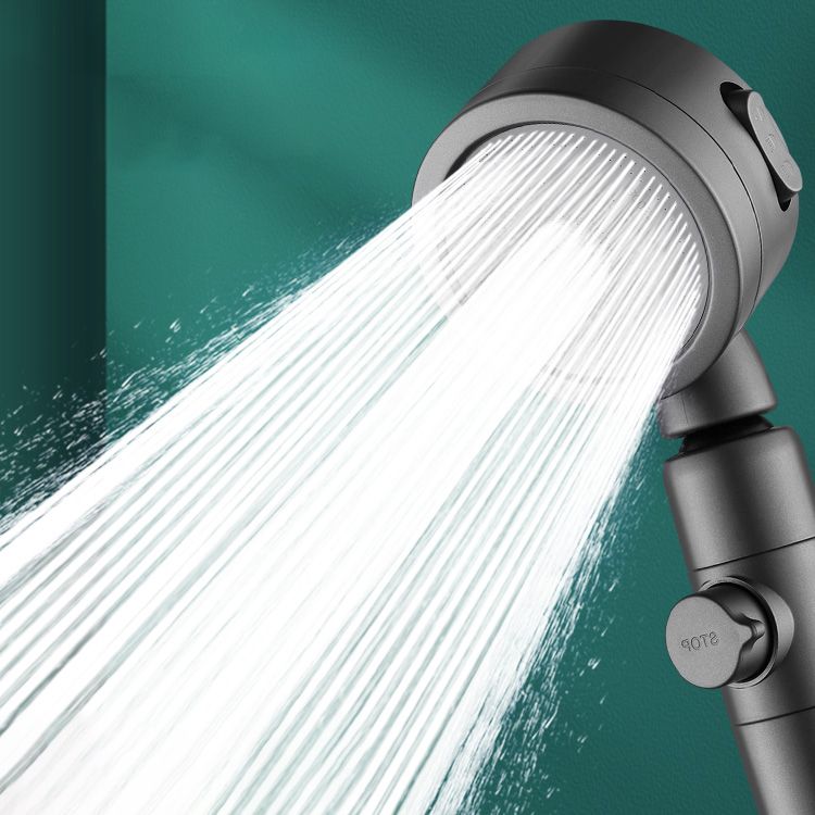 Plasti Showerhead Contemporary Handheld Showerhead with Adjustable Water Flow