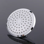 Round Shape Shower Head Modern Swiveling Wall Mounted Fixed Shower Head