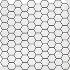 Polygon Metal Peel and Stick Back Wall Tile PVC Peel and Stick Tile for the Kitchen