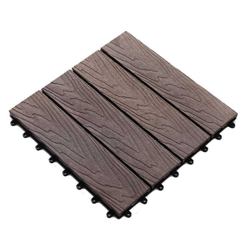 Striped pattern terrace tiles interlocking tiles kit outdoor patio
