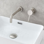 Single Hole Wall Mounted Bath Faucet Swivel Spout Basin Faucet