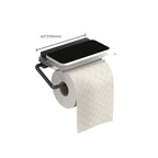 Modern bathroom accessory set bath shelf/towel holder & bathrobe hooks included