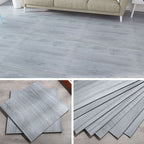 Modern Vinyl Floor Wood Look Peel and Stick Hand-Scraped PVC Floor