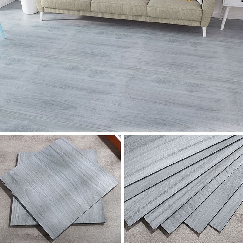 Modern Vinyl Floor Wood Look Peel and Stick Hand-Scraped PVC Floor