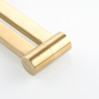 1-handle brushed nickel widespread faucet 1 hole wall-mounted bathroom faucet with brass